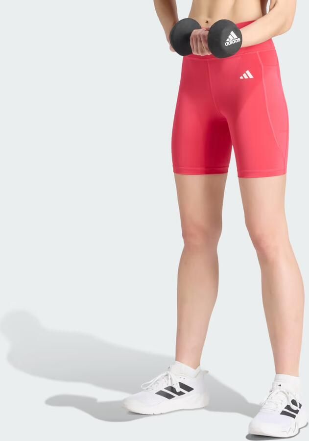 Adidas Optimé Essentials Korte Legging met Zakje 7-Inch