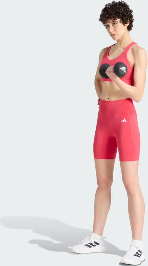 Adidas Optimé Essentials Korte Legging met Zakje 7-Inch - Foto 6