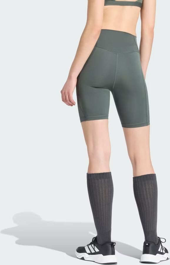 Adidas Optimé Essentials Korte Legging met Zakje 7-Inch - Foto 5