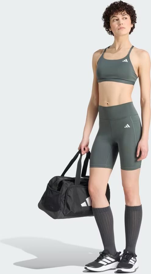Adidas Optimé Essentials Korte Legging met Zakje 7-Inch - Foto 6