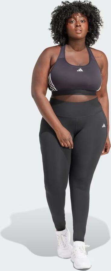 Adidas Optime Essentials Lange Legging met Opbergzakje (Grote Maat) - Foto 6