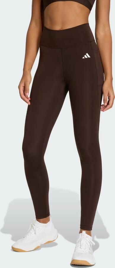 Adidas Optimé Essentials Lange Legging met Zakje