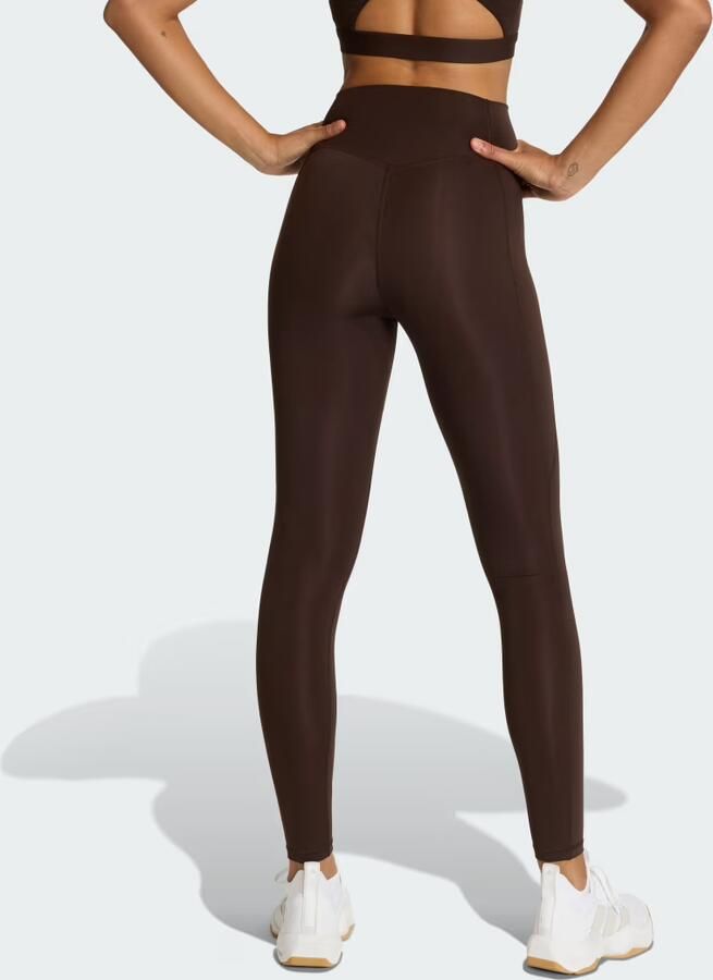 Adidas Optimé Essentials Lange Legging met Zakje - Foto 4