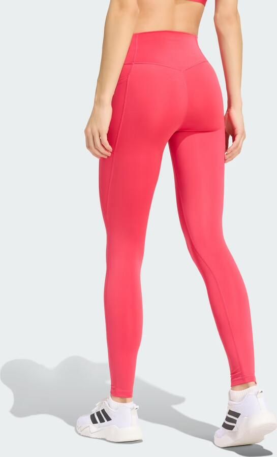 Adidas Optimé Essentials Lange Legging met Zakje - Foto 4