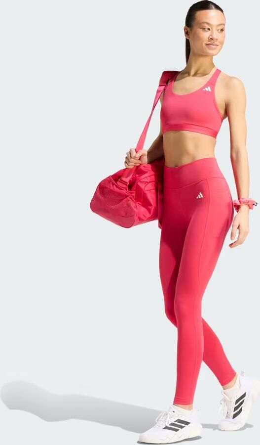 Adidas Optimé Essentials Lange Legging met Zakje - Foto 5