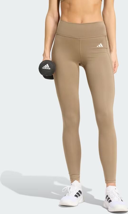 Adidas Optimé Essentials Lange Legging met Zakje