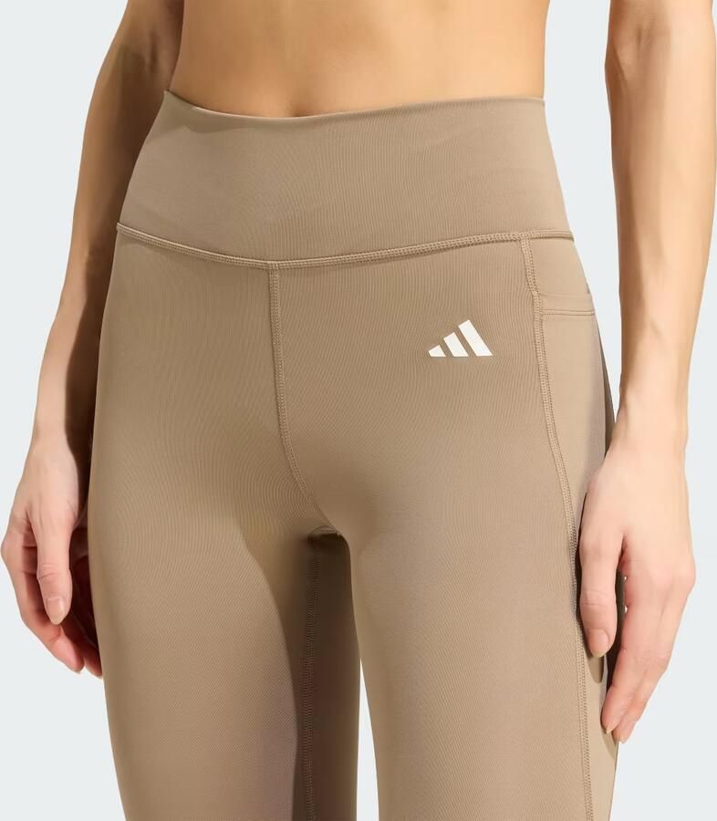 Adidas Optimé Essentials Lange Legging met Zakje - Foto 2