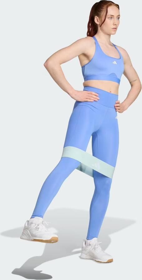 Adidas Optimé Essentials Lange Legging met Zakje - Foto 5