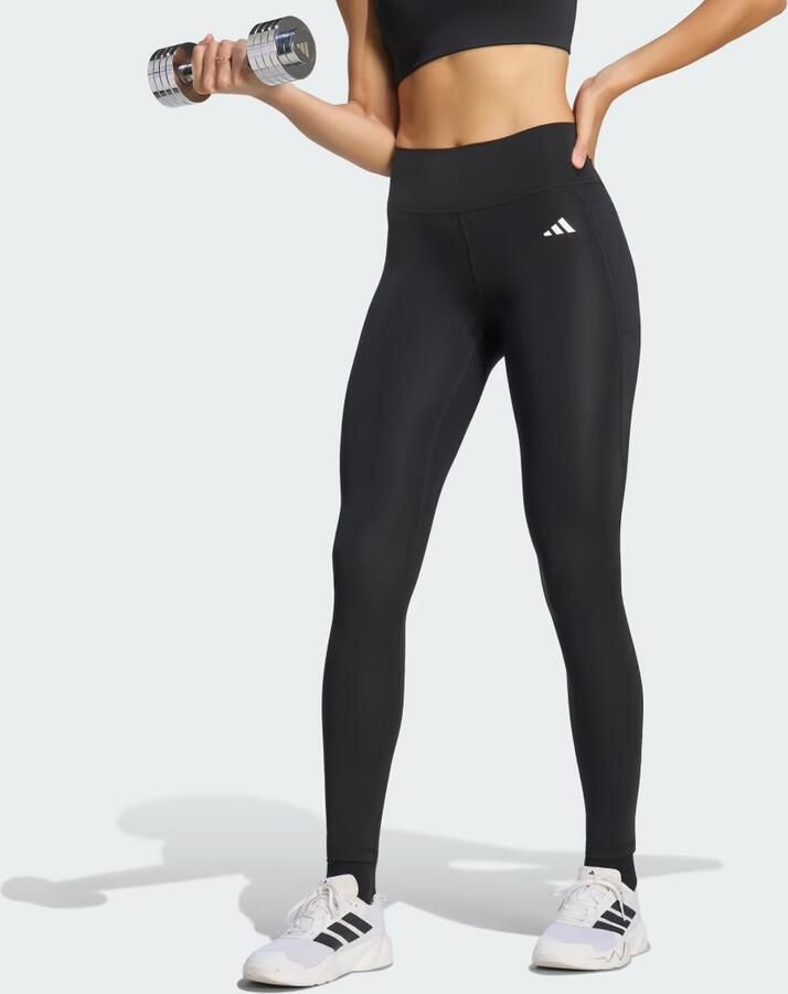 Adidas Training Sport-legging met logoprint model 'OPT ESS ST 1 1' - Foto 11