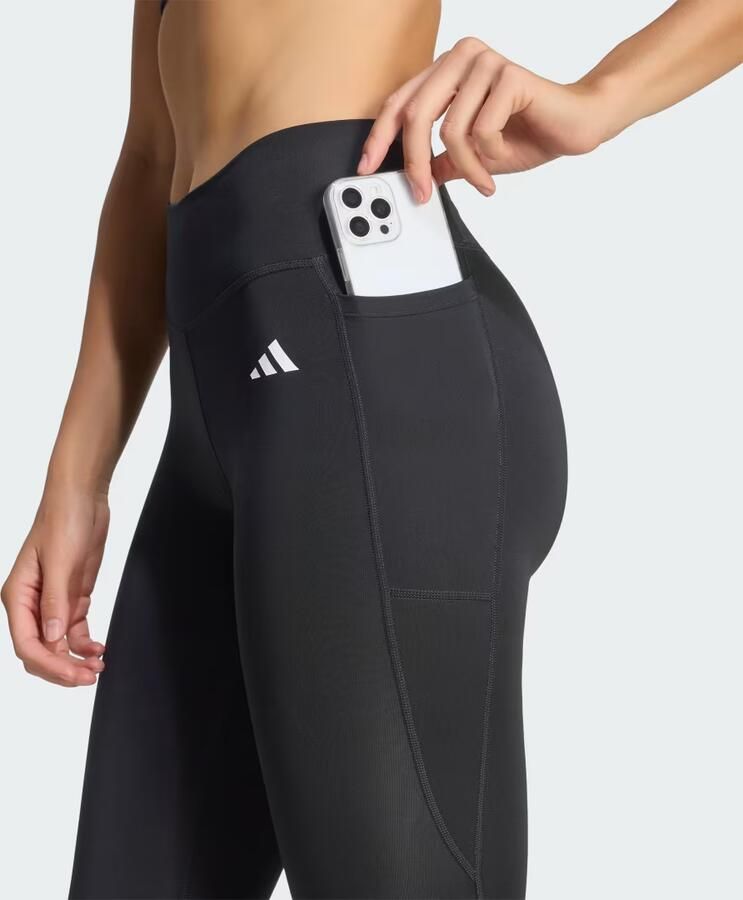 Adidas Training Sport-legging met logoprint model 'OPT ESS ST 1 1' - Foto 9
