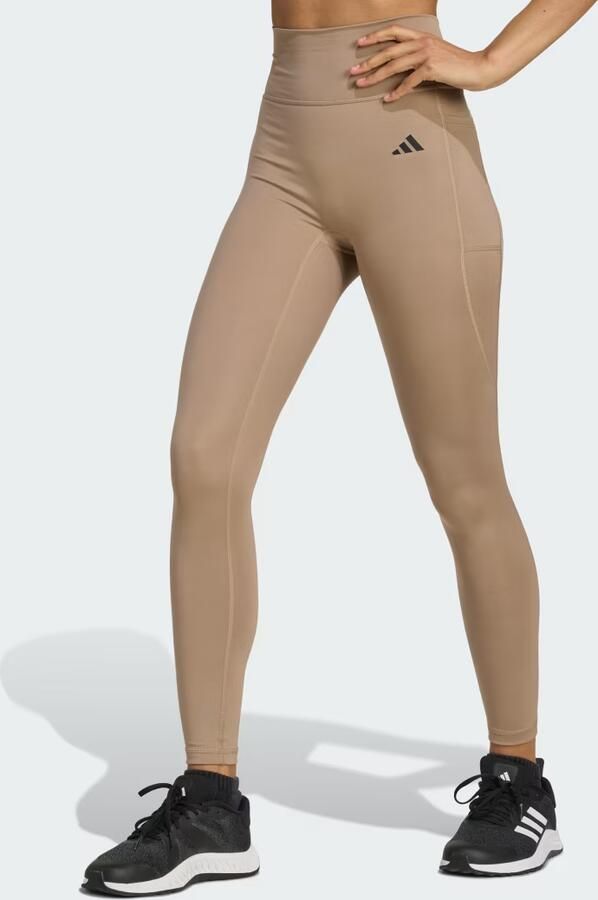 Adidas Optime Essentials No Front Rise Seam 7 8 Legging