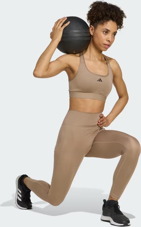 Adidas Optime Essentials No Front Rise Seam 7 8 Legging - Foto 5