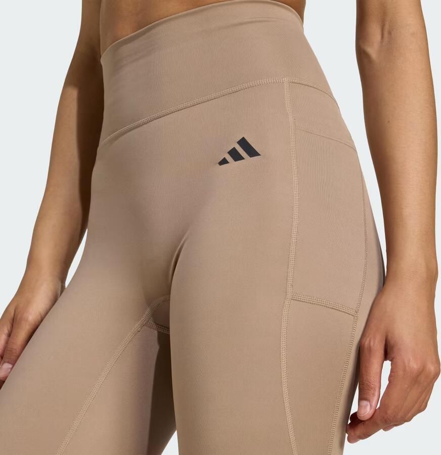 Adidas Optime Essentials No Front Rise Seam 7 8 Legging - Foto 2