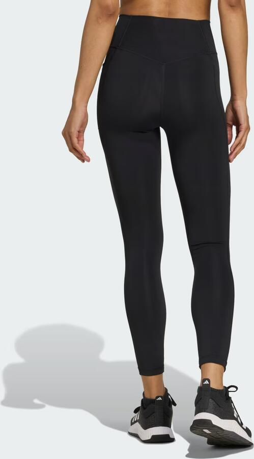 Adidas Legging Leggings Optime Essentials sans coutures avant noir - Foto 5