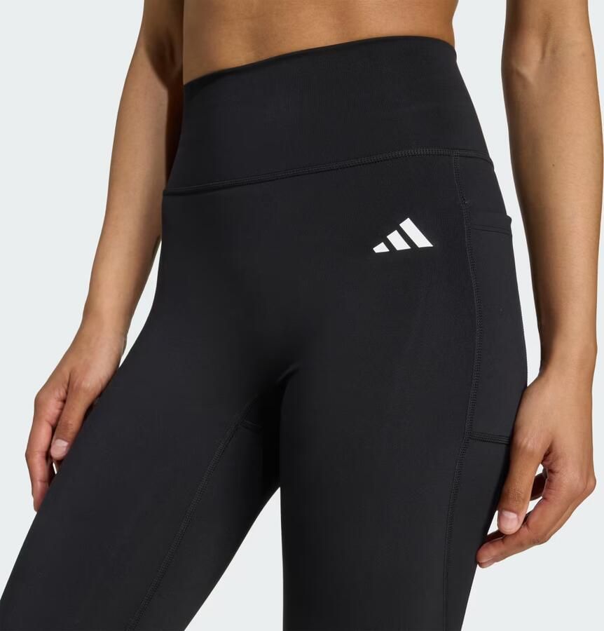 Adidas Legging Leggings Optime Essentials sans coutures avant noir - Foto 2