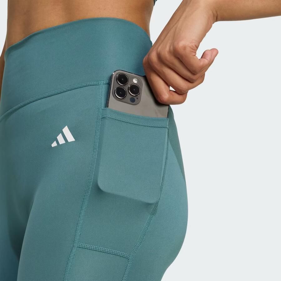 Adidas Optime Essentials No Front Rise Seam 7 8 Legging - Foto 2