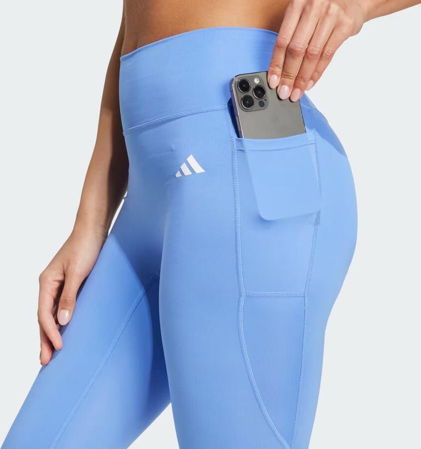 Adidas Optime Essentials No Front Rise Seam 7 8 Legging - Foto 2