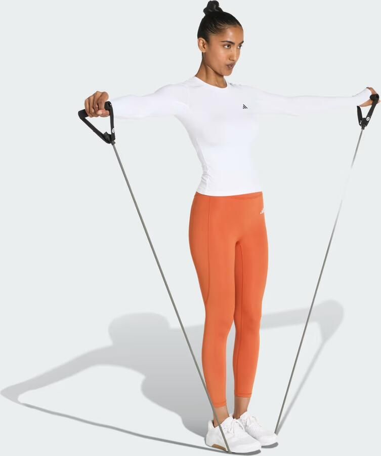 Adidas Optimé Essentials No Front Rise Seam 7 8 Legging - Foto 3