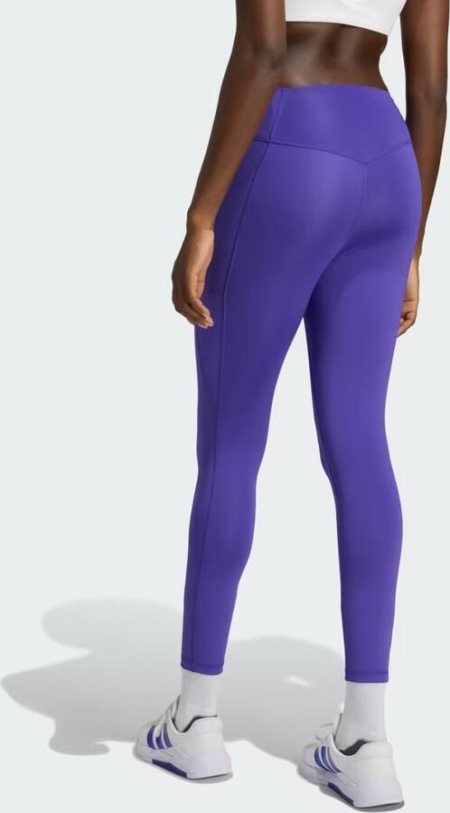 Adidas Optimé Essentials No Front Rise Seam 7 8 Legging - Foto 5