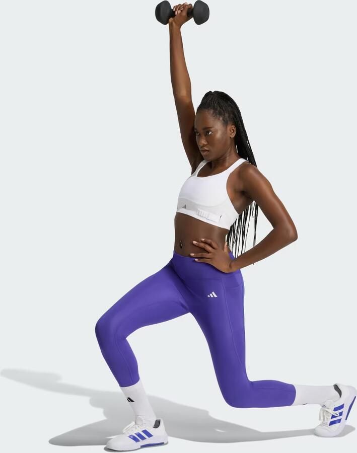 Adidas Optimé Essentials No Front Rise Seam 7 8 Legging - Foto 3
