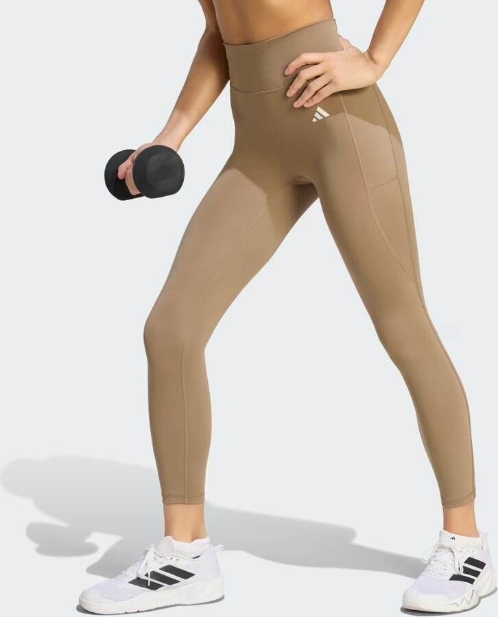 Adidas Optimé Essentials No Front Rise Seam 7 8 Legging