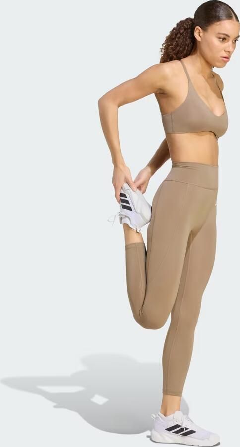 Adidas Optimé Essentials No Front Rise Seam 7 8 Legging - Foto 4