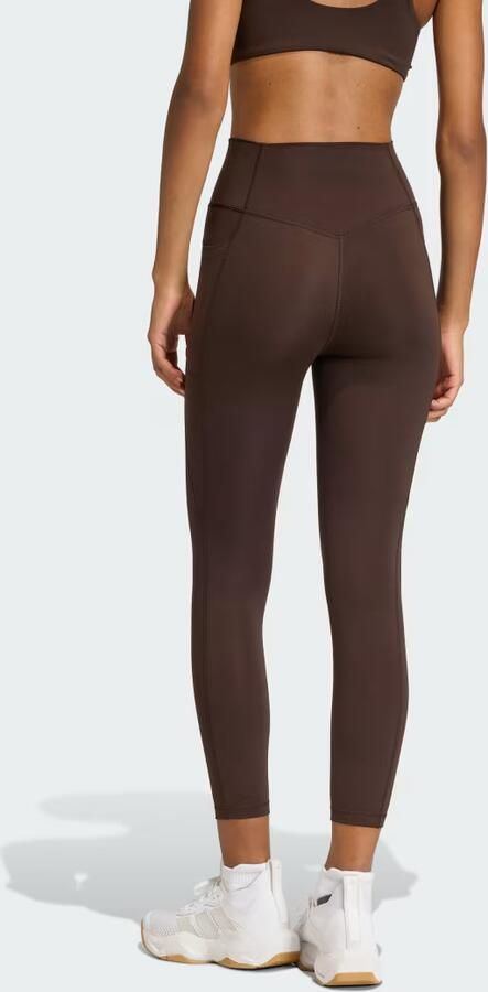 Adidas Optimé Essentials No Front Rise Seam 7 8 Legging - Foto 5