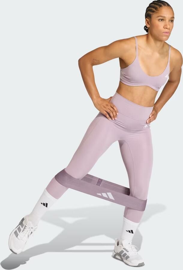 Adidas Optimé Essentials No Front Rise Seam 7 8 Legging - Foto 4