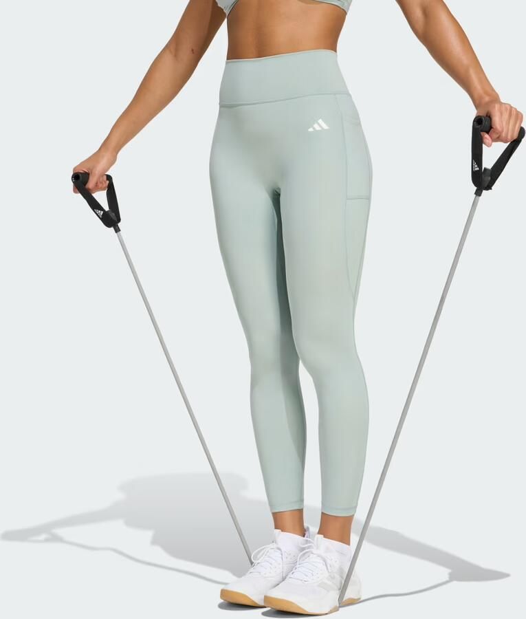 Adidas Optimé Essentials No Front Rise Seam 7 8 Legging