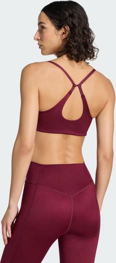Adidas Optime Essentials Shine Light Support Workoutbeha - Foto 4