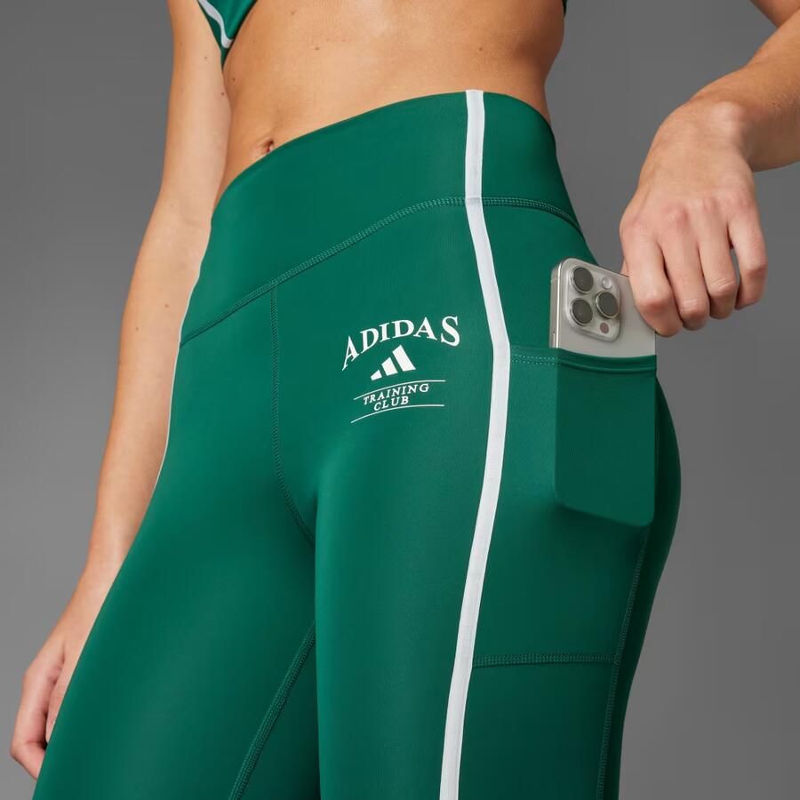 Adidas Optime Heritage Lange Legging Groen- Dames Groen - Foto 2