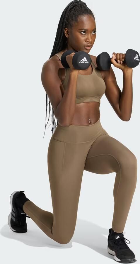 Adidas Training Sport-bh met verstelbare bandjes - Foto 4