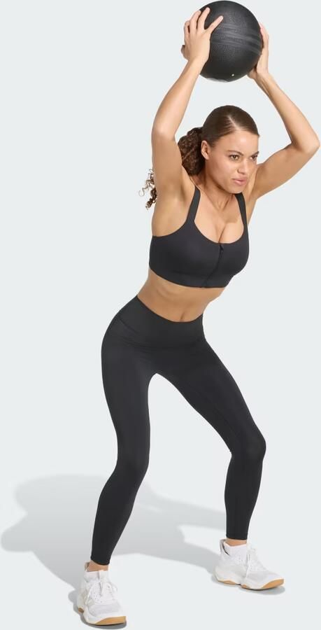 Adidas Optimé High Support Zip Beha - Foto 5