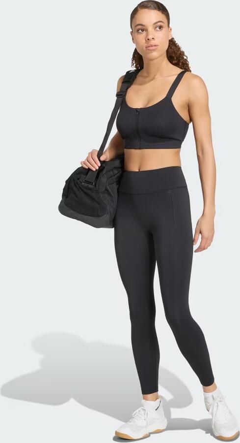 Adidas Optimé High Support Zip Beha - Foto 4