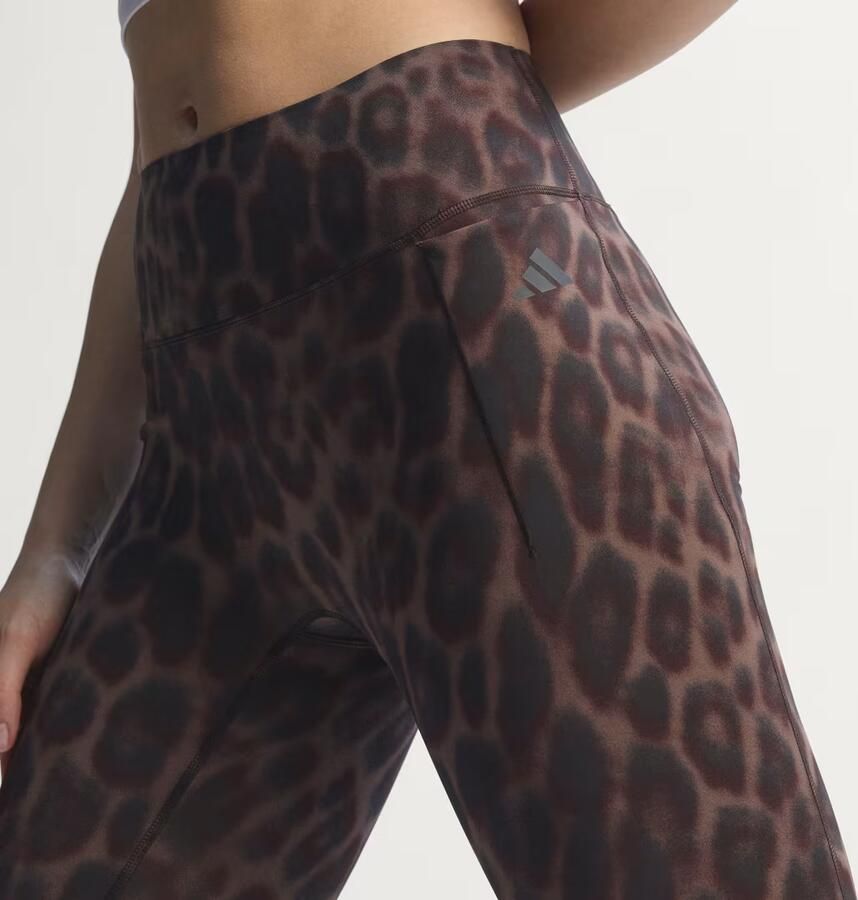 Adidas Optimé Leopard 7 8 Legging - Foto 6