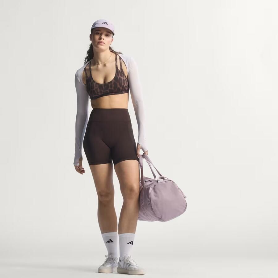 Adidas Optime Leopard Strappy Light Support Beha - Foto 2