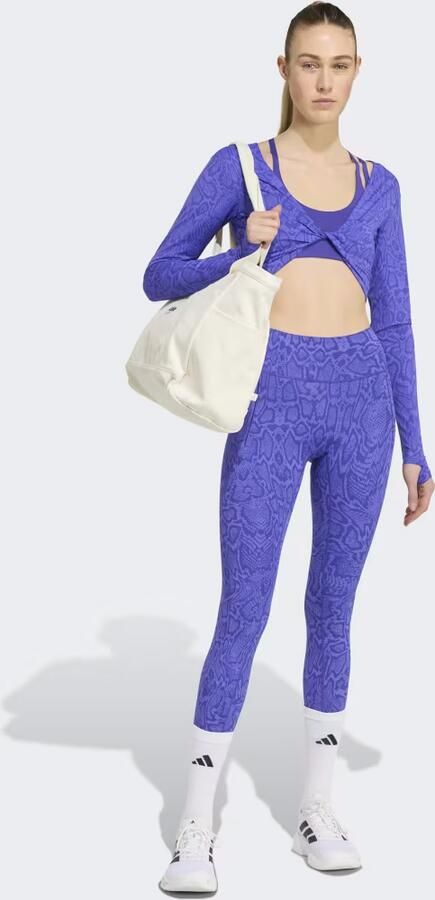 Adidas Training Slim Fit legging met gsm-zakje - Foto 8