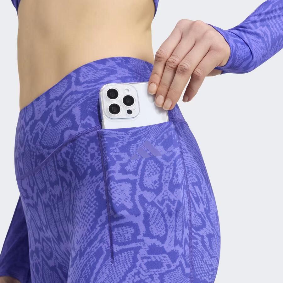 Adidas Training Slim Fit legging met gsm-zakje - Foto 2