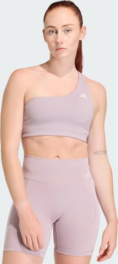 Adidas Optime Rib One Shoulder Light Support Workoutbeha