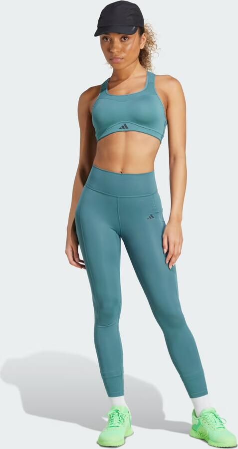 Adidas Legging Leggings Optime Stash CLIMACOOL taille haute - Foto 4