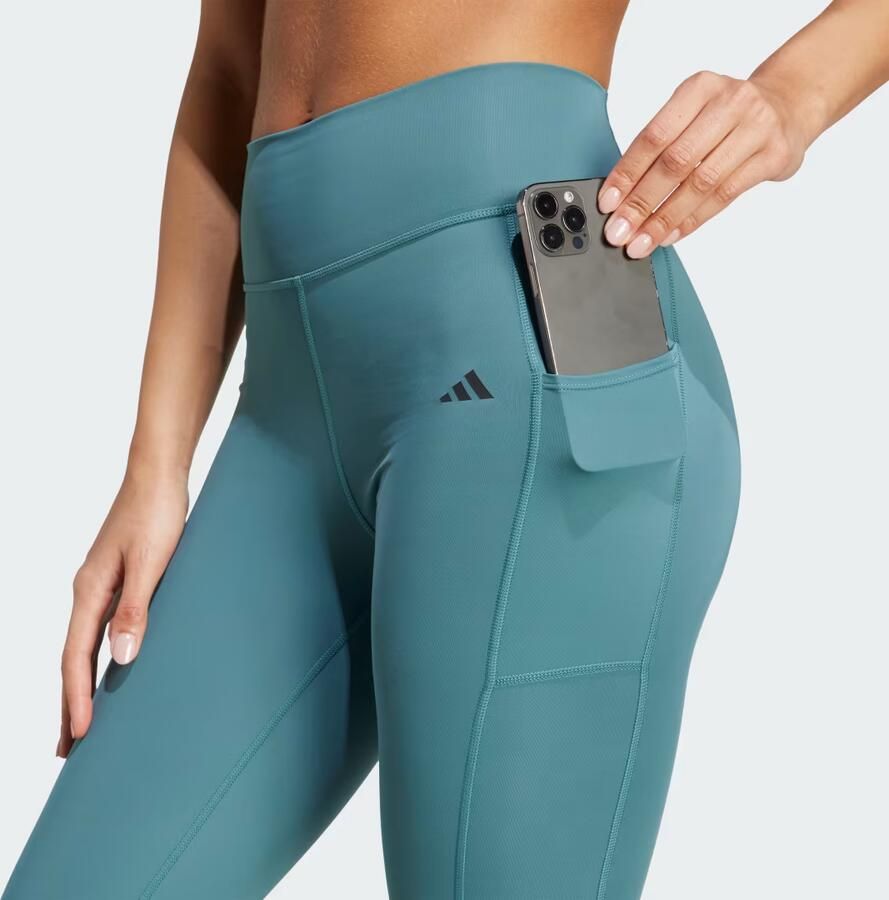 Adidas Legging Leggings Optime Stash CLIMACOOL taille haute - Foto 2
