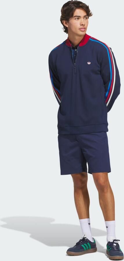 Adidas Originals 3-Stripes Sweatshirt met Korte Rits - Foto 6