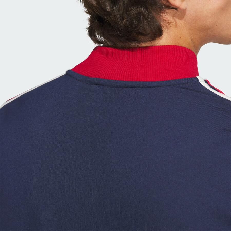 Adidas Originals 3-Stripes Sweatshirt met Korte Rits - Foto 2