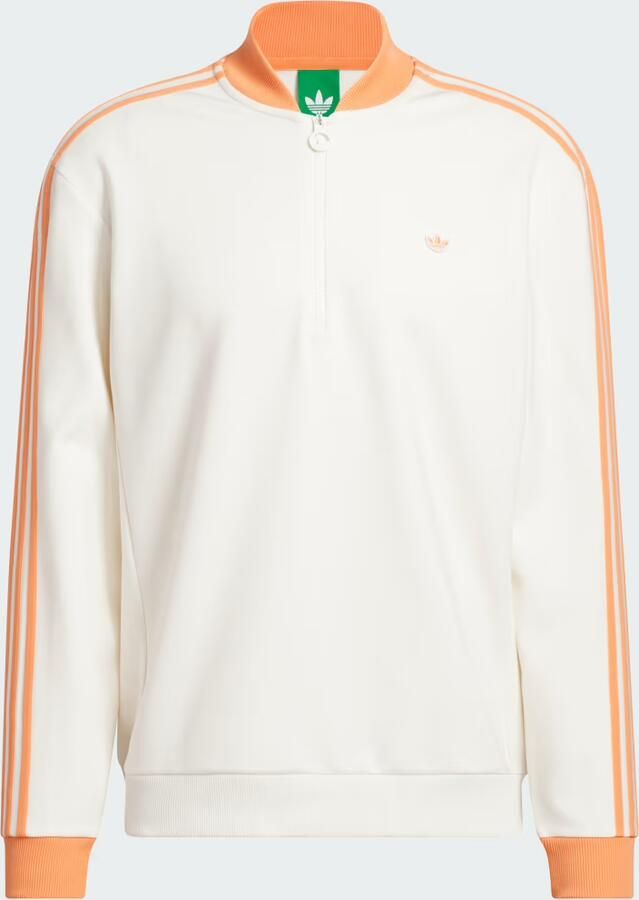 Adidas Originals 3-Stripes Sweatshirt met Korte Rits - Foto 3