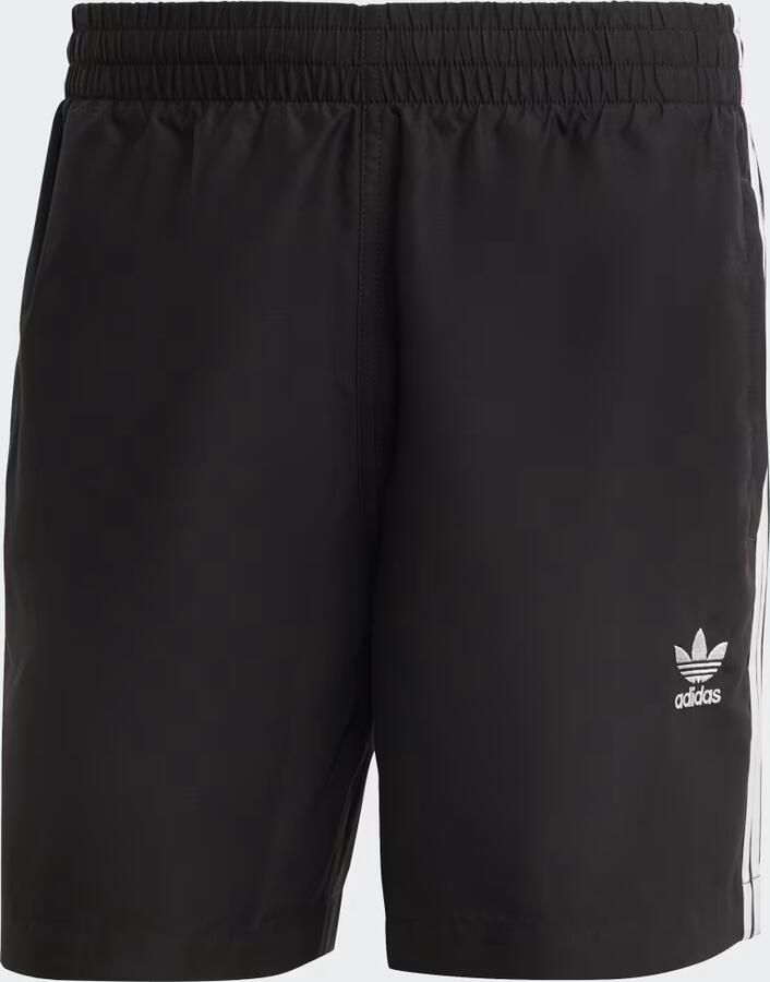 Adidas Originals California Swim Shorts Black White- Heren Black White