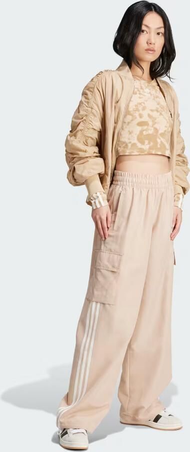 Adidas Originals 3-stripes Cargo Broek Gorp Core Pack Cargobroeken Dames magic beige maat: XS beschikbare maaten:XS S M L - Foto 5