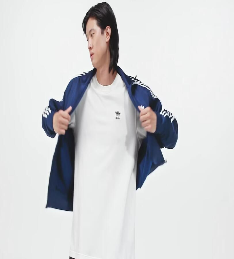 Adidas Originals Adicolor Firebird Trainingsjack Trainingsjassen Heren night indigo maat: XL beschikbare maaten:S M L XL