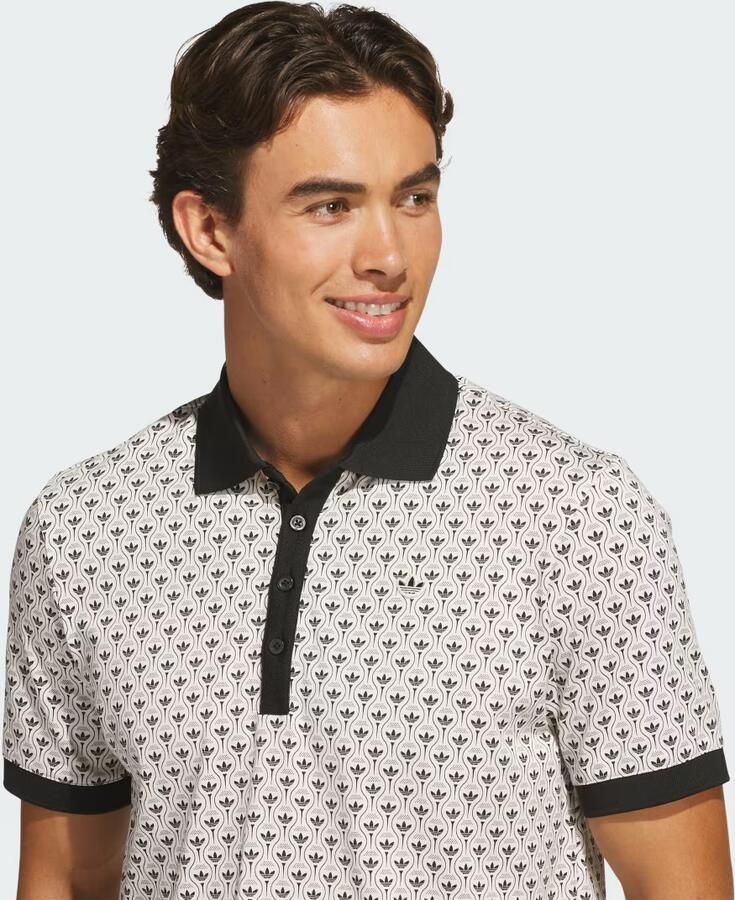 Adidas Originals All Over Trefoil Poloshirt - Foto 3