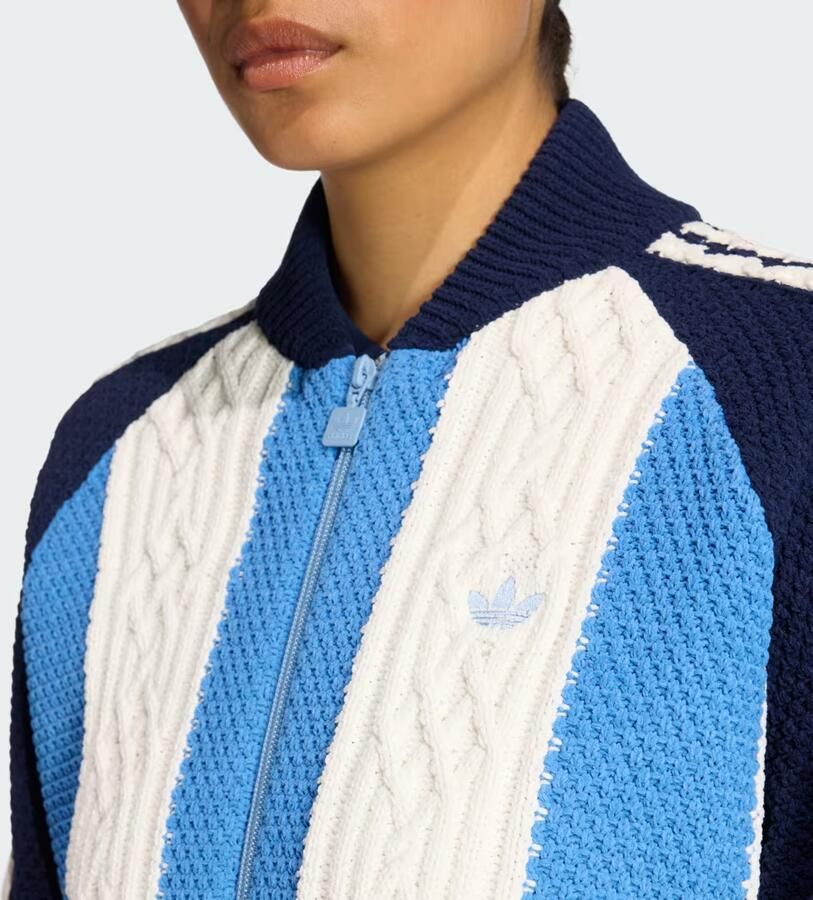 Adidas ORIGINALS ARCHIVE CUTLINE KNIT SPORTJACK - Foto 2