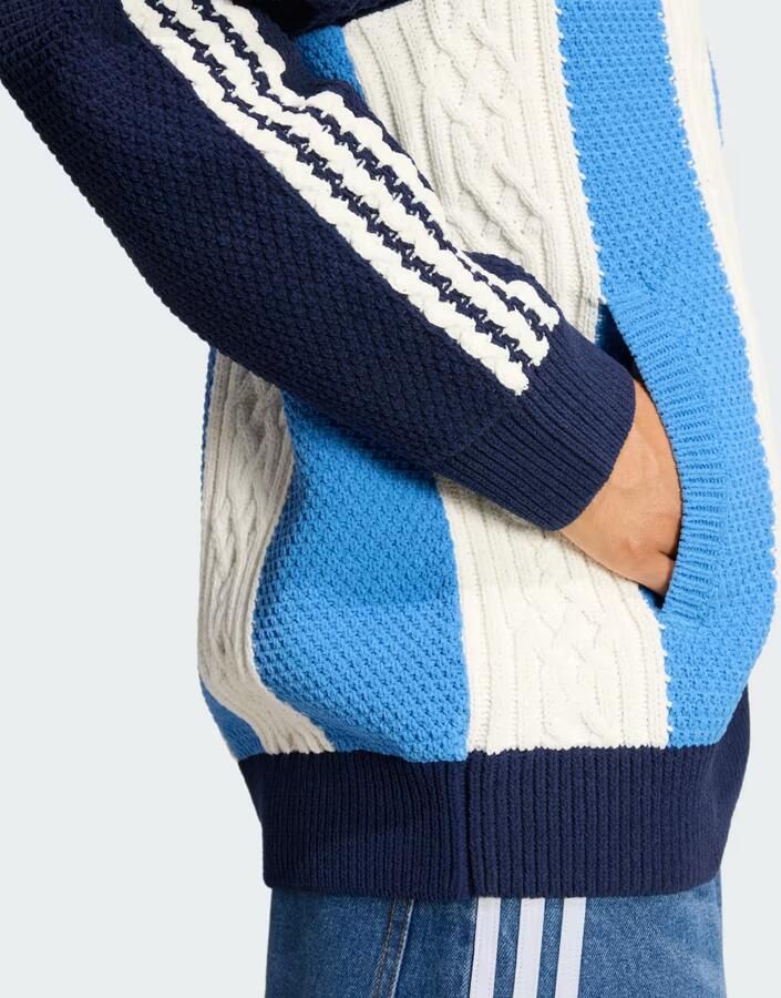 Adidas ORIGINALS ARCHIVE CUTLINE KNIT SPORTJACK - Foto 3